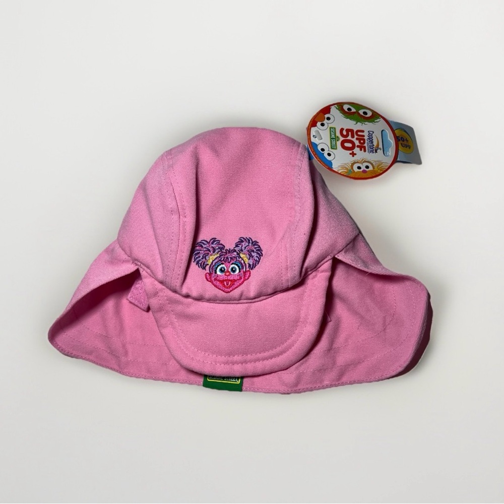 Rare Abby Cadabby Coppertone Sun Cap Hat Neck Shade 50+ UPF Baby